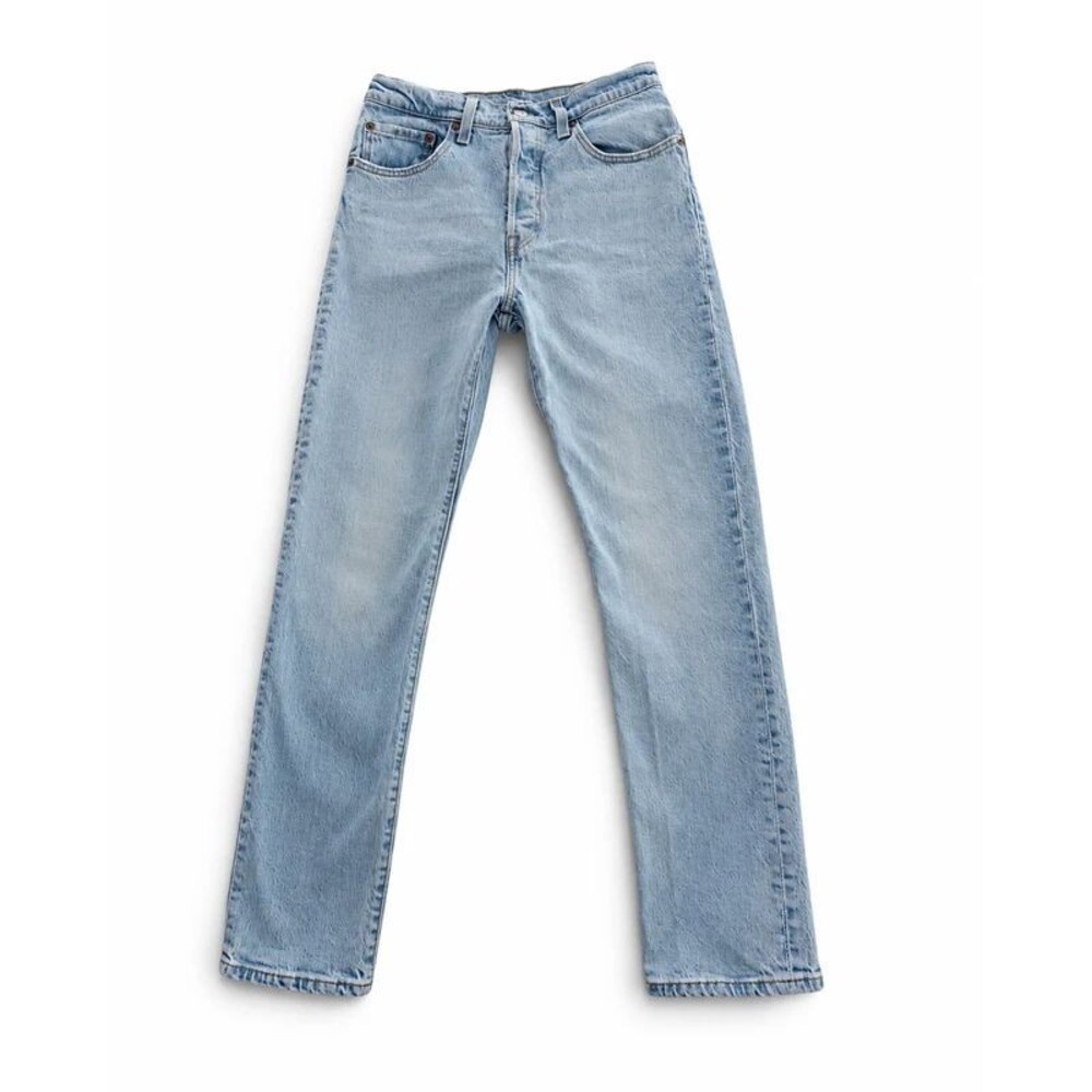 Levi’s 501 Original Jeans Womens 27x30 Light W High Rise Straight Leg Button Fly